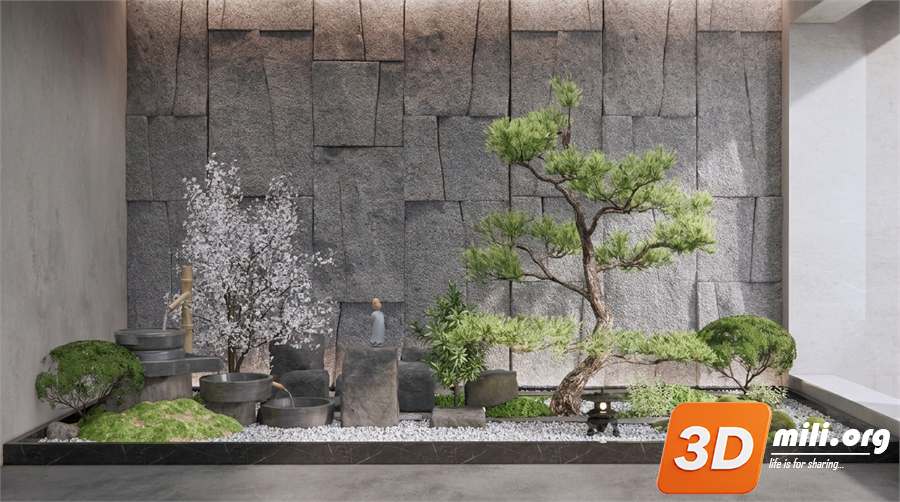 Mini Garden Skp Files 